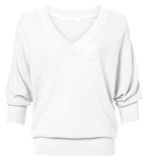 Batwing V-neck sweater