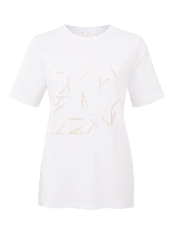Hallhuber T-shirt prints met een thema casual uitstraling Mode Shirts T-shirts 