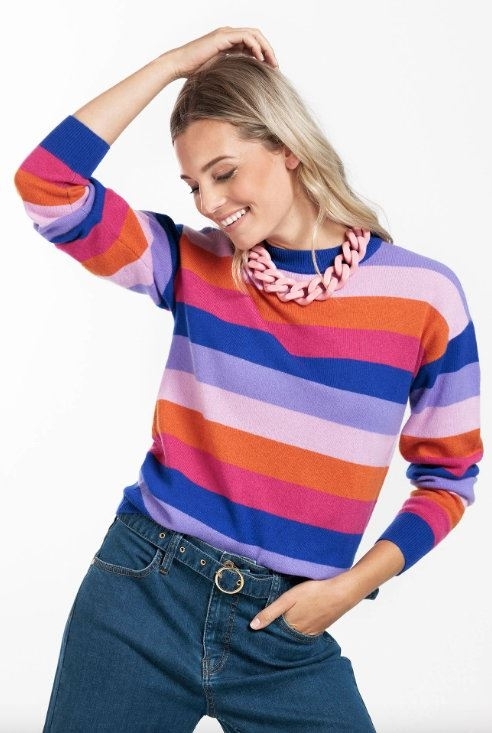 Studio Anneloes Cady Stripe Pullover