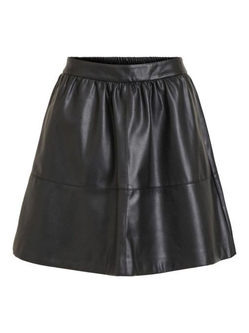 VILA leatherlook skirt