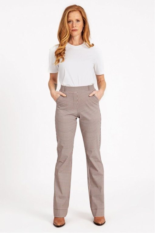 Studio Anneloes Flair Small Check Trouser