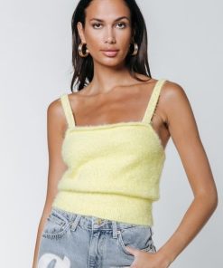 Colourful Rebel Seline Cropped Knitted Top