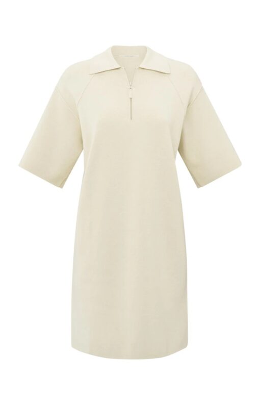 YAYA: Polo-jurk met rits