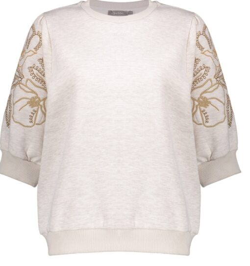 Geisha Embroidery Sweater