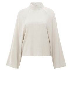 Getextureerde raglan top