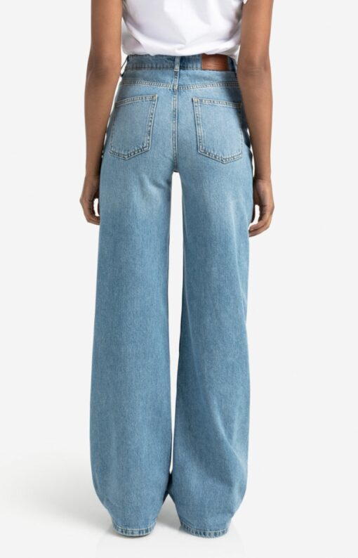 Jeans met omgeslagen zoom