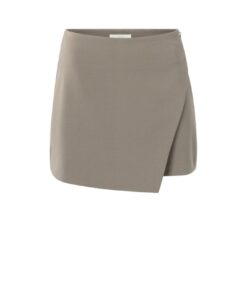 Mini skort met overslagdetail