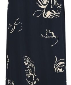 Soulmate Print Midi Skirt