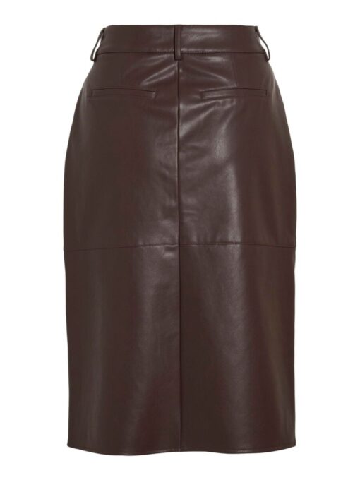 Vila Vidagmar Midi Coated Noos Skirt