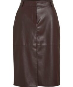 Vila Vidagmar Midi Coated Noos Skirt