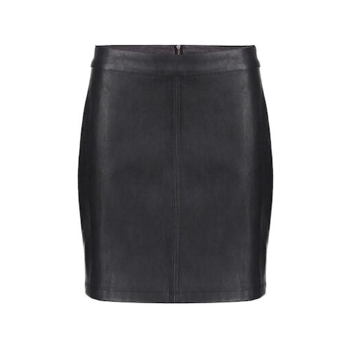 Geisha Short Leather Skirt