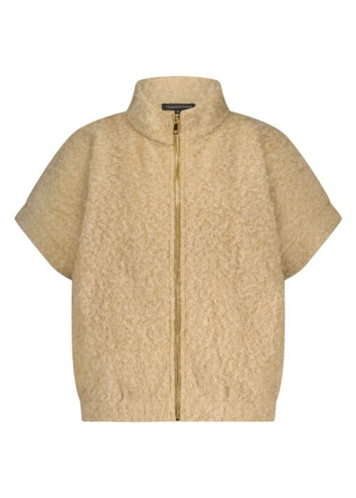 Tramontana Bouclé Short Sleeve Jacket