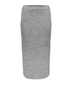 Geisha Knit Contrast Skirt