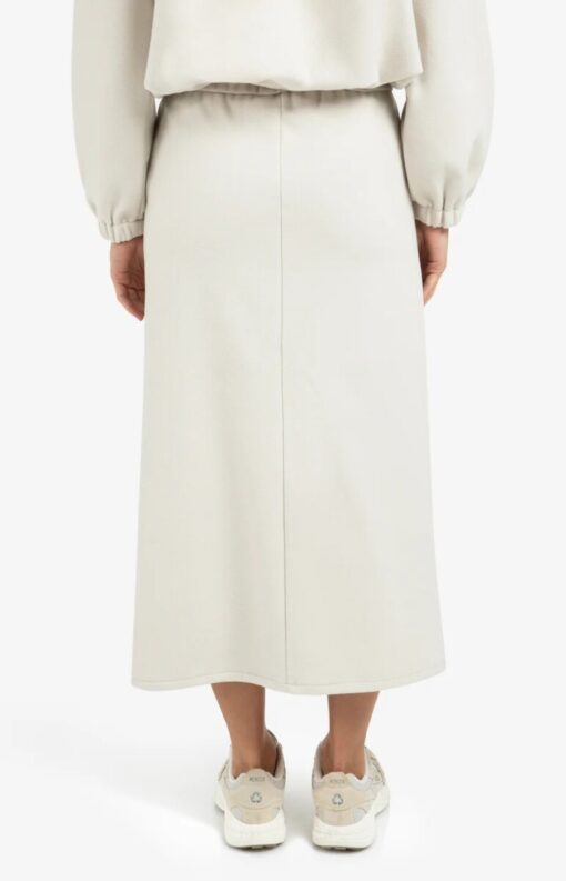 YAYA: Jersey rok met elastische taille en split