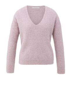 YAYA: Zachte trui met V-hals en lange mouwen