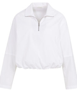 YAYA: Ballon blouse met ritssluiting en lange mouwen