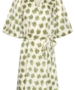 Smashed Lemon Puff Sleeve Dress