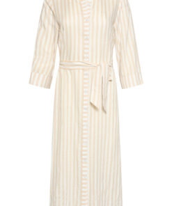 Smashed Lemon Striped Sand Dress