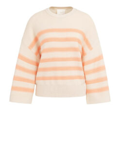YAYA: Gebreide sweater met strepen en wijde mouwen