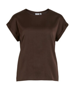Vila Viellette Satin Noos Top