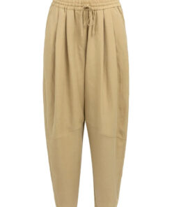 YAYA: Geweven barrel-leg broek met elastische taille