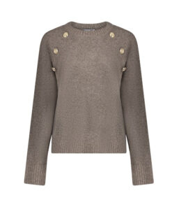 Geisha Raglan Buttons Pullover