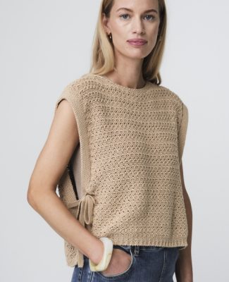 Jane Lushka Open Cotton Cardigan