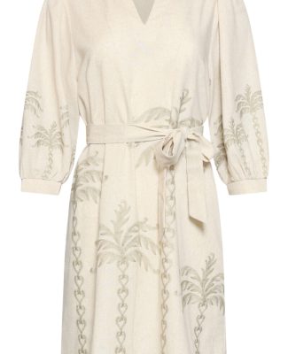 Smashed Lemon Palm Dress