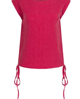 Tramontana Crinkled Sleeveless Top