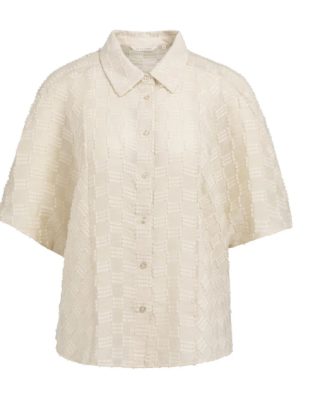 YAYA: Jacquard blouse